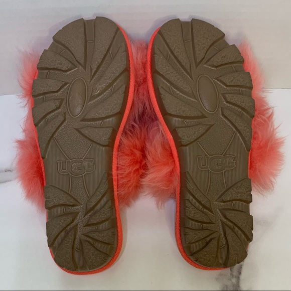 UGG Women’s Coral Fuzzalicious Slipper Sz 5 - Picture 5 of 5